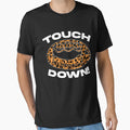 Touchdown Leopard Football Rugby Player T-Shirt - Graphic Print Unisex - T-Shirt, Sweatshirt, Hoodie