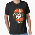 Cleveland Football Fans American T-Shirt - Fun Novelty Design for Adults - T-Shirt, Sweatshirt, Hoodie