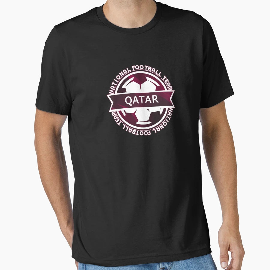 Qatar New Football Supporters And T-Shirt - Aesthetic Graphic for Adults - T-Shirt, Sweatshirt, Hoodie