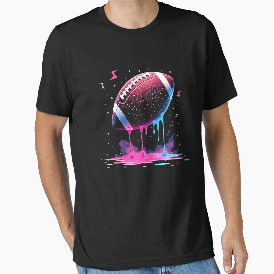 Football Drip Football Player Teen T-Shirt - Unique Graphic for Adults - T-Shirt, Sweatshirt, Hoodie
