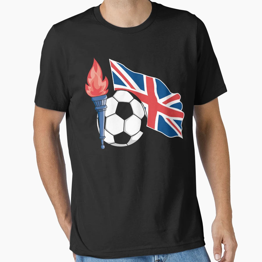 British Soccer T-Shirt - Trendy Graphic Unisex - T-Shirt, Sweatshirt, Hoodie