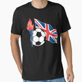 British Soccer T-Shirt - Trendy Graphic Unisex - T-Shirt, Sweatshirt, Hoodie