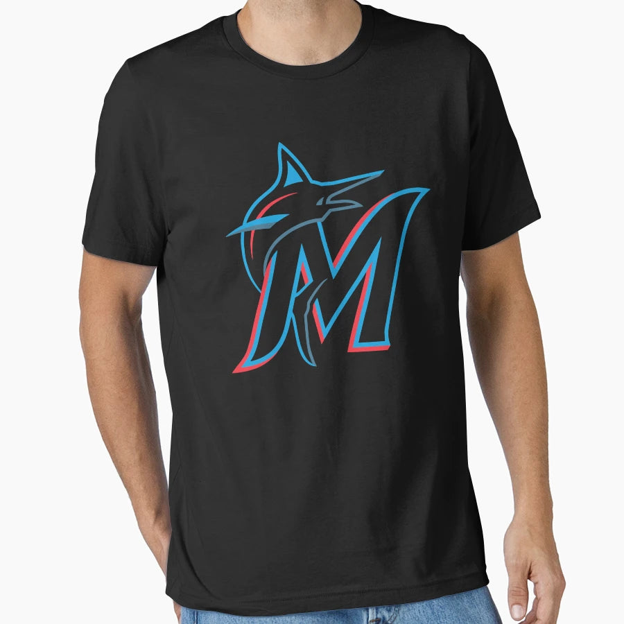 Best Seller Miami M R L I N S Logo T-Shirt - Unique Graphic Men Women - T-Shirt, Sweatshirt, Hoodie