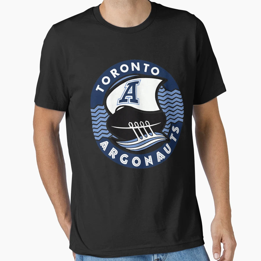 Toronto Argonauts Throwback Ship T-Shirt - Minimalist Print Unisex - T-Shirt, Sweatshirt, Hoodie