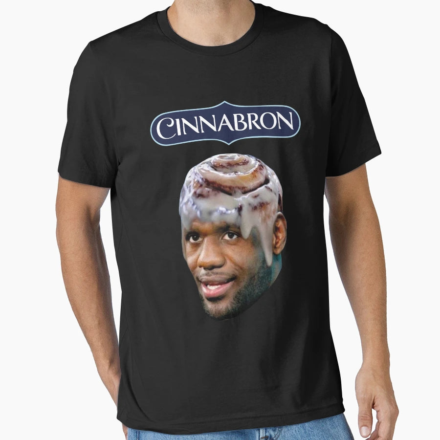 Cinnabron Funny Lebron Cinnabon T-Shirt - Aesthetic Graphic Unisex - T-Shirt, Sweatshirt, Hoodie