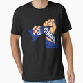 Dinamo Zagreb Croatian Football Sports Fans T-Shirt - Unique Graphic Unisex - T-Shirt, Sweatshirt, Hoodie