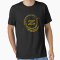 Gold Datsun Z Badge 01 T-Shirt - Fun Novelty Design Men Women - T-Shirt, Sweatshirt, Hoodie