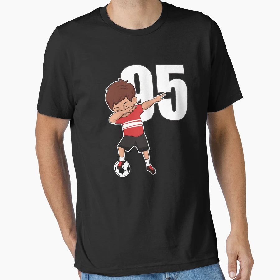 Awesome Soccer Player Number 95 T-Shirt - Novelty Apparel for Adults - T-Shirt, Sweatshirt, Hoodie