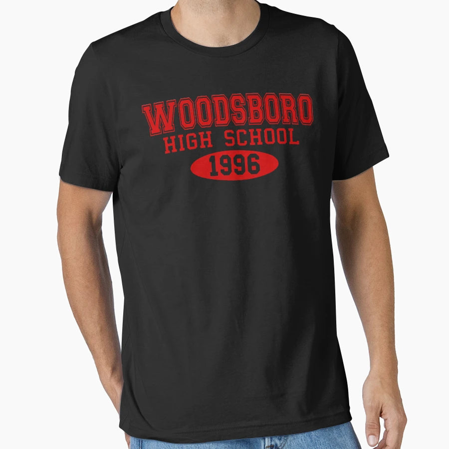 Scream Woodsboro High School T-Shirt - Trendy Graphic for Adults - T-Shirt, Sweatshirt, Hoodie