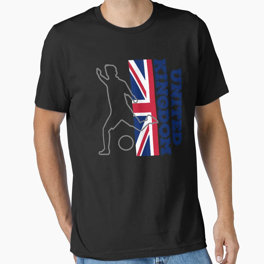 United Kingdom Football T-Shirt - Casual Everyday Wear Men Women - T-Shirt, Sweatshirt, Hoodie