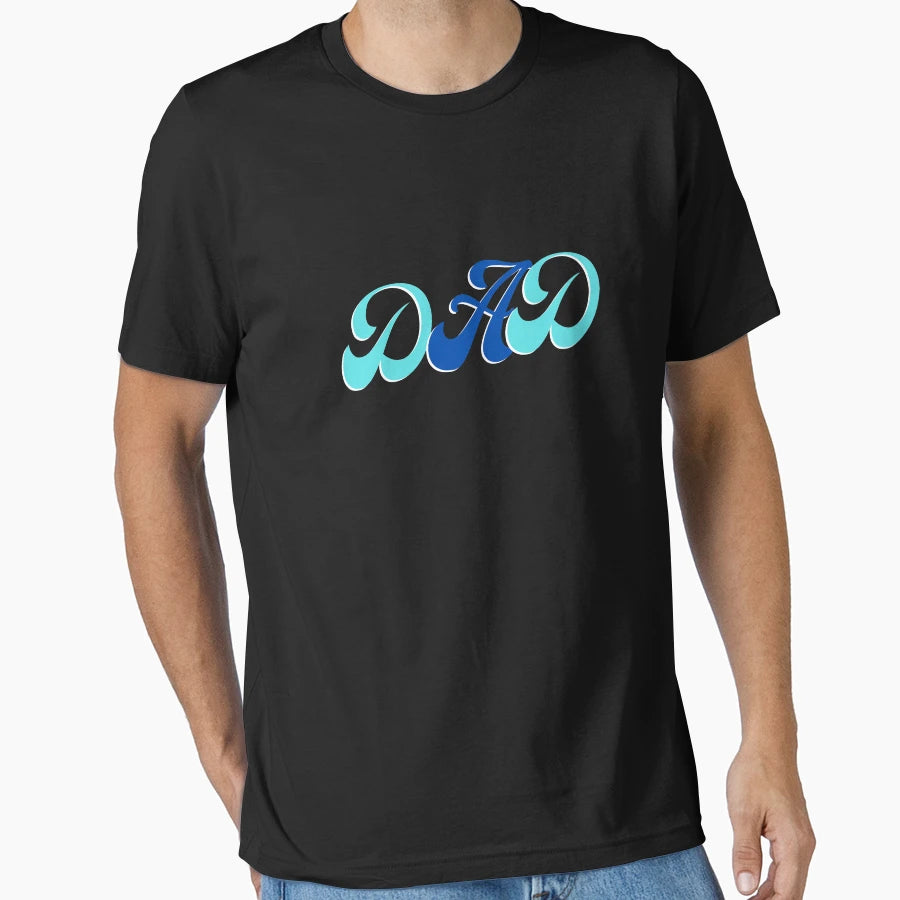 Bluey Dad Mum Love Dad Fathers Day T-Shirt - Custom Art Print for Adults - T-Shirt, Sweatshirt, Hoodie
