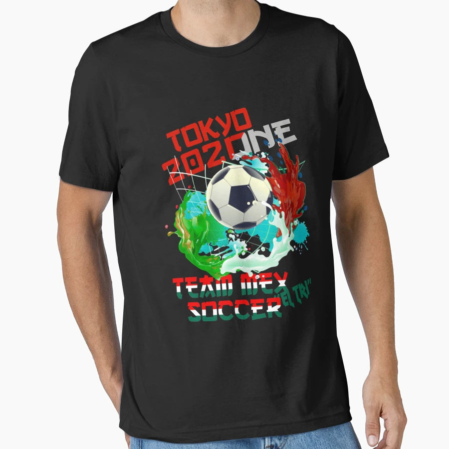 202One Team Mex Soccer Tokyo Sport T-Shirt - Aesthetic Graphic Unisex - T-Shirt, Sweatshirt, Hoodie