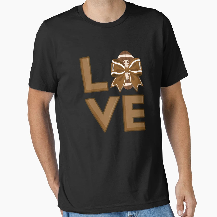 Love American Football T-Shirt - Casual Everyday Wear Unisex - T-Shirt, Sweatshirt, Hoodie