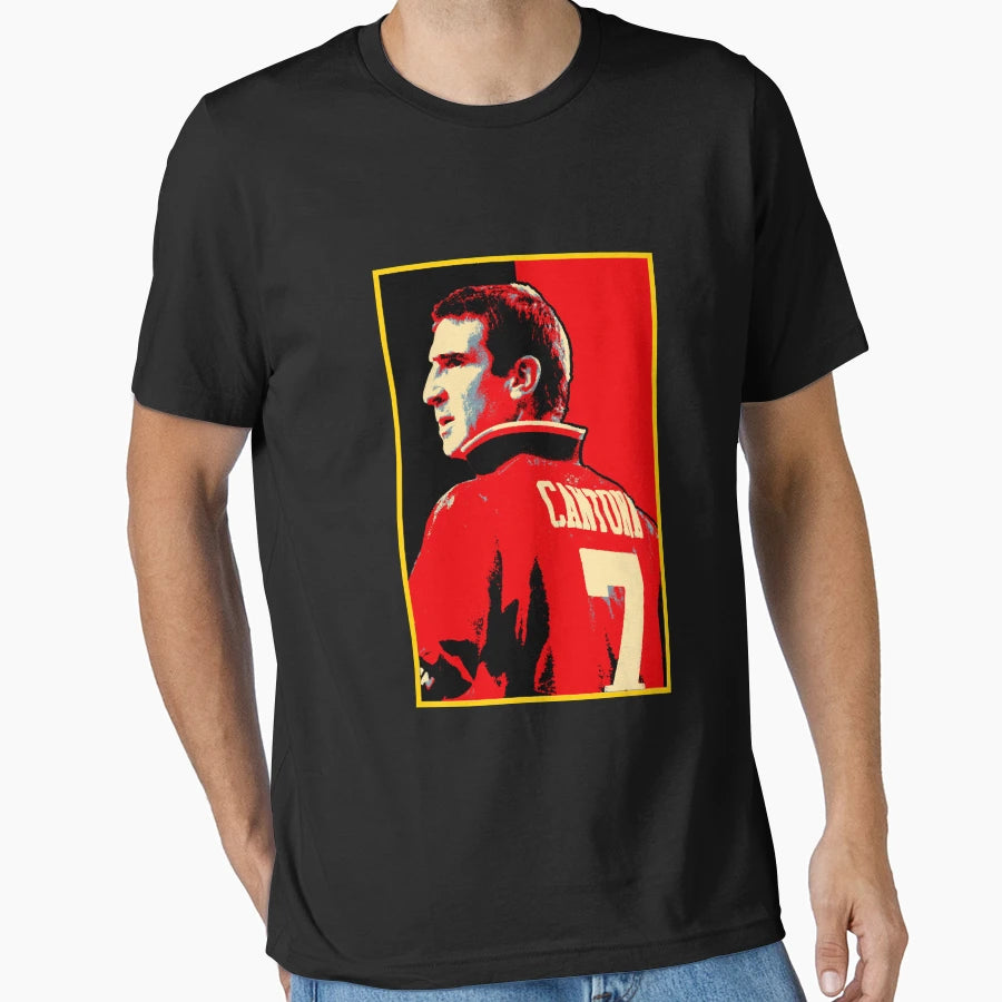 Eric Cantona Artwork T-Shirt - Novelty Apparel Men Women - T-Shirt, Sweatshirt, Hoodie