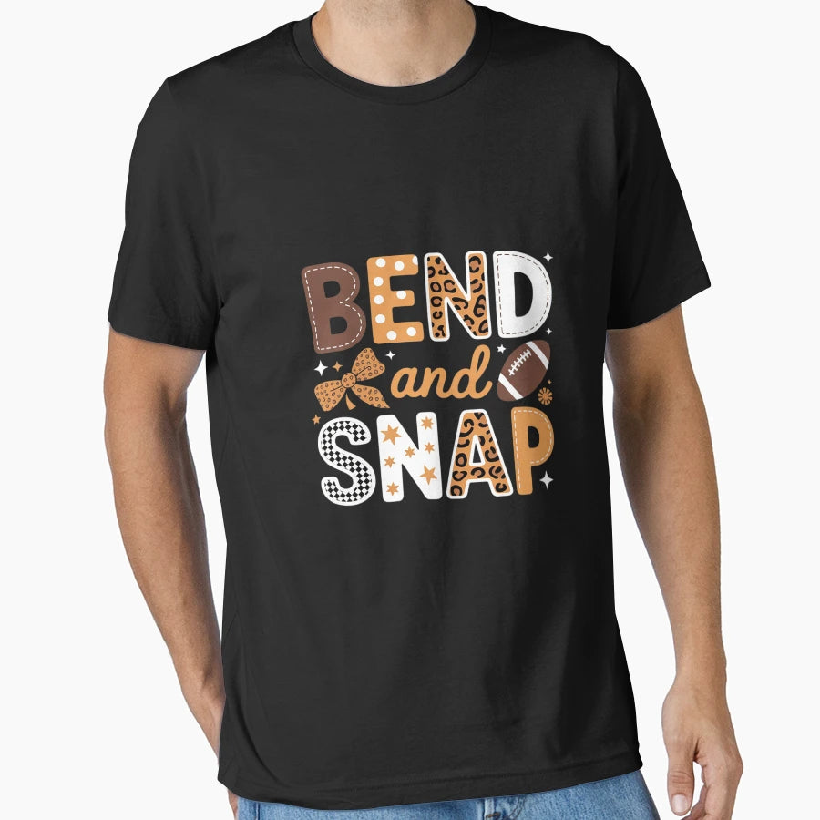 Funny Game Day Touchdown Season Bend T-Shirt - Unique Graphic for Adults - T-Shirt, Sweatshirt, Hoodie