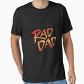 Rad Dad 80S Nostalgic Gift Dad T-Shirt - Minimalist Print for Adults - T-Shirt, Sweatshirt, Hoodie