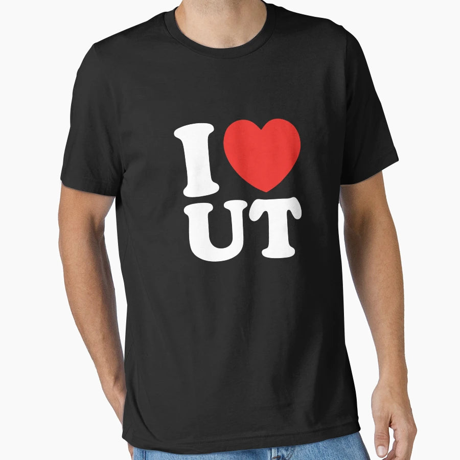 I Love Utah T-Shirt - Fun Novelty Design Men Women - T-Shirt, Sweatshirt, Hoodie