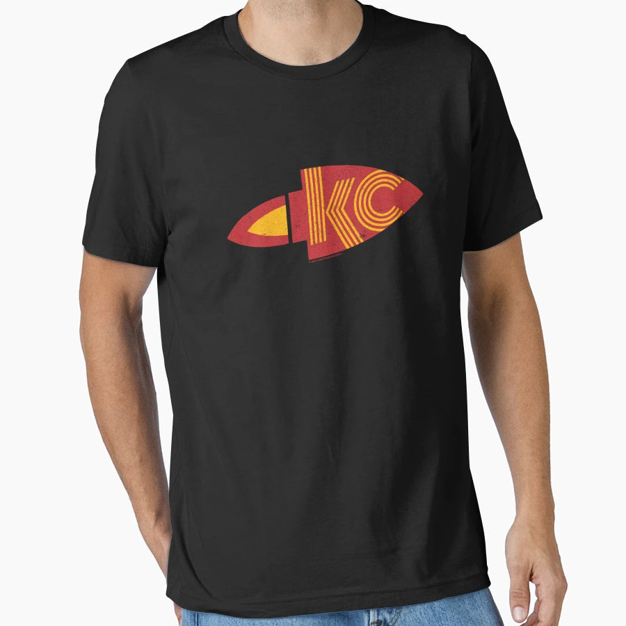 Kansas City Rocket T-Shirt - Novelty Apparel for Adults - T-Shirt, Sweatshirt, Hoodie