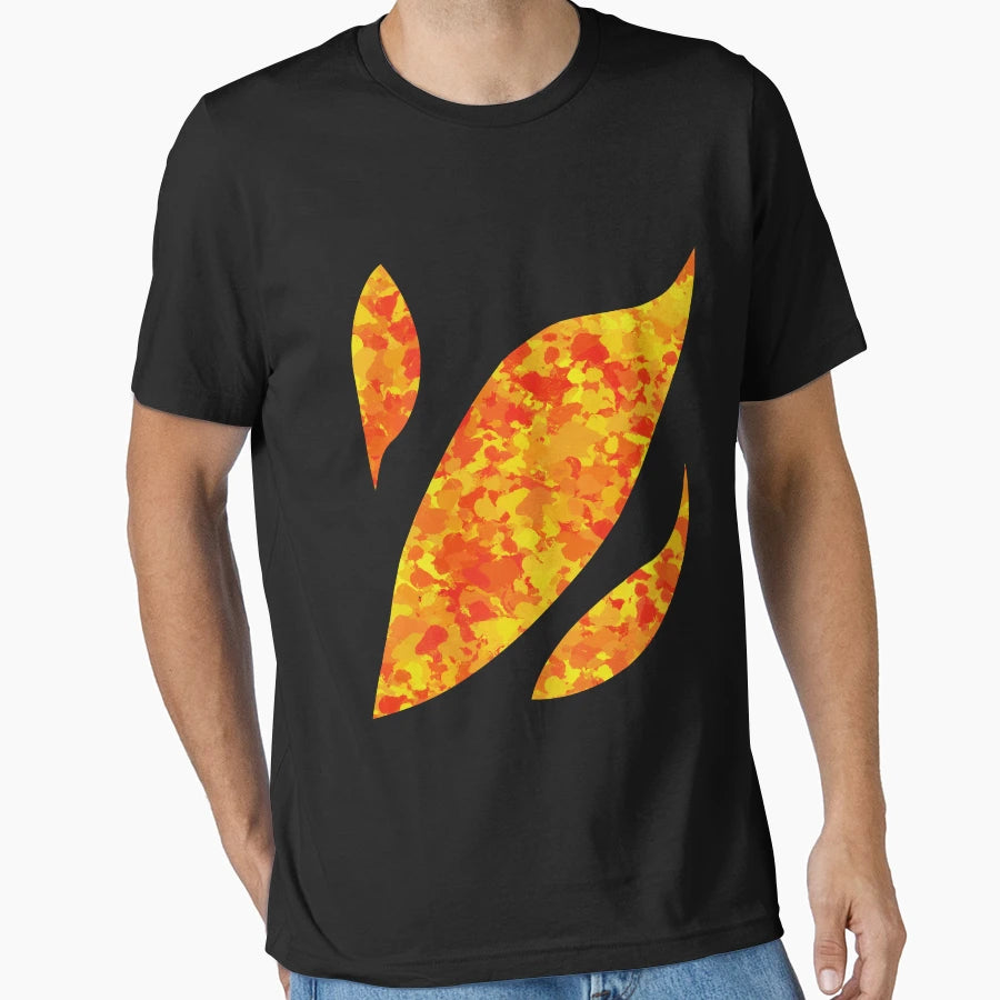 Yellow Flames T-Shirt - Trendy Graphic for Adults - T-Shirt, Sweatshirt, Hoodie