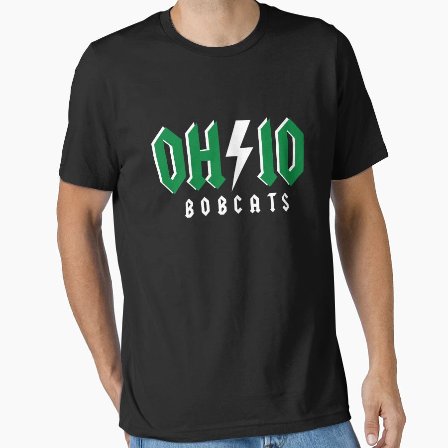 Bobcats Rockstar T-Shirt - Novelty Apparel for Adults - T-Shirt, Sweatshirt, Hoodie