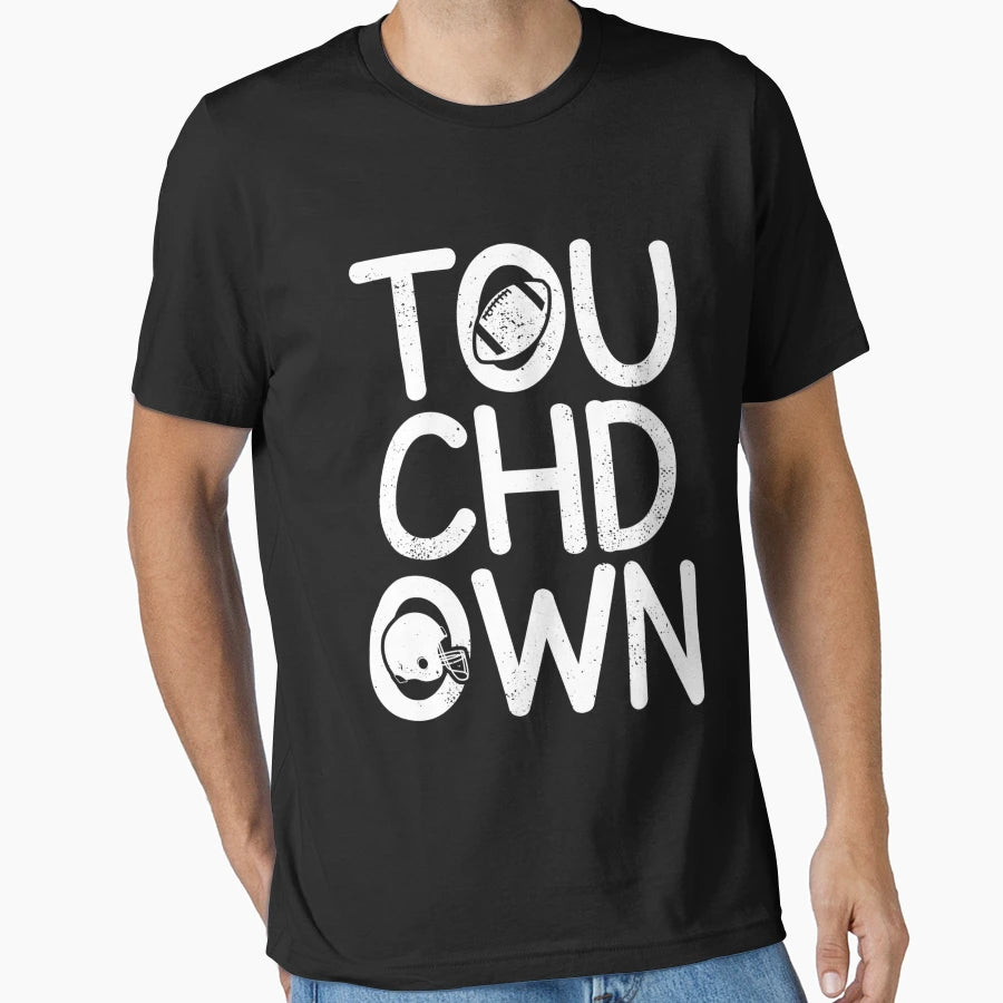 Football Touchdown T-Shirt - Aesthetic Graphic for Adults - T-Shirt, Sweatshirt, Hoodie