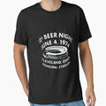 10 Cent Beer Night June 4 1974 T-Shirt - Aesthetic Graphic for Adults - T-Shirt, Sweatshirt, Hoodie