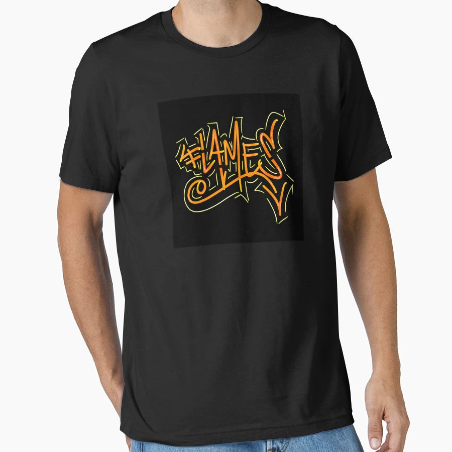 Flames T-Shirt - Trendy Graphic Unisex - T-Shirt, Sweatshirt, Hoodie
