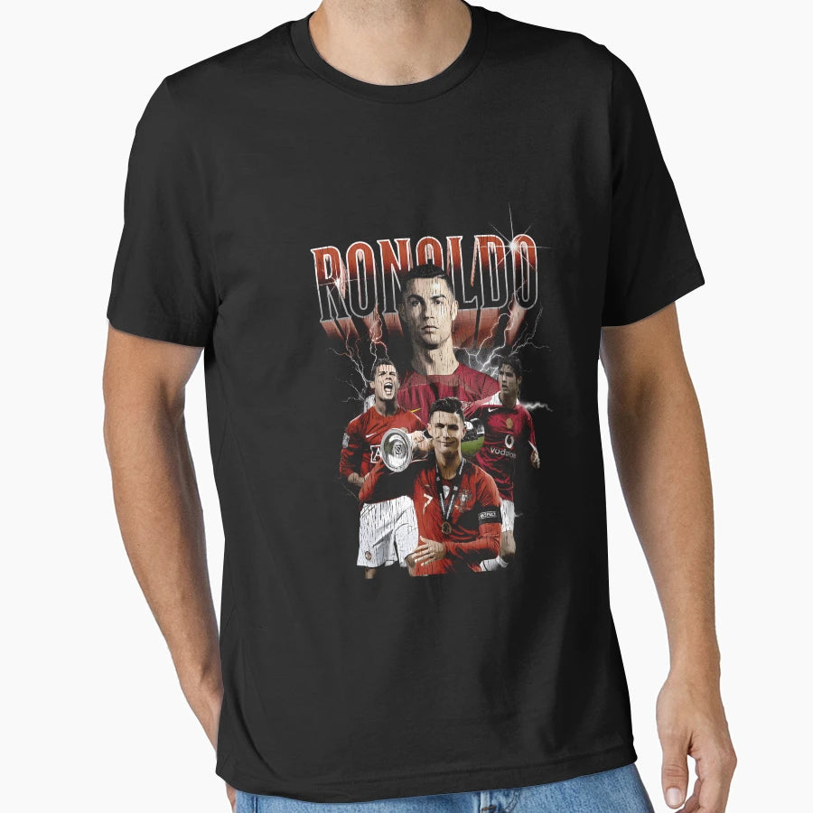 Cr7 Footballer Portuguese T-Shirt - Trendy Graphic for Adults - T-Shirt, Sweatshirt, Hoodie