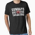 Sundays Are Tailgating American T-Shirt - Custom Art Print for Adults - T-Shirt, Sweatshirt, Hoodie