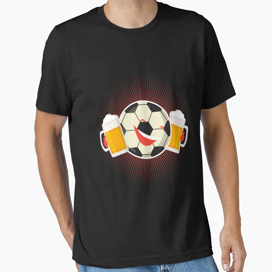 Football Soccer Team Beer Gift T-Shirt - Streetwear Style Unisex - T-Shirt, Sweatshirt, Hoodie