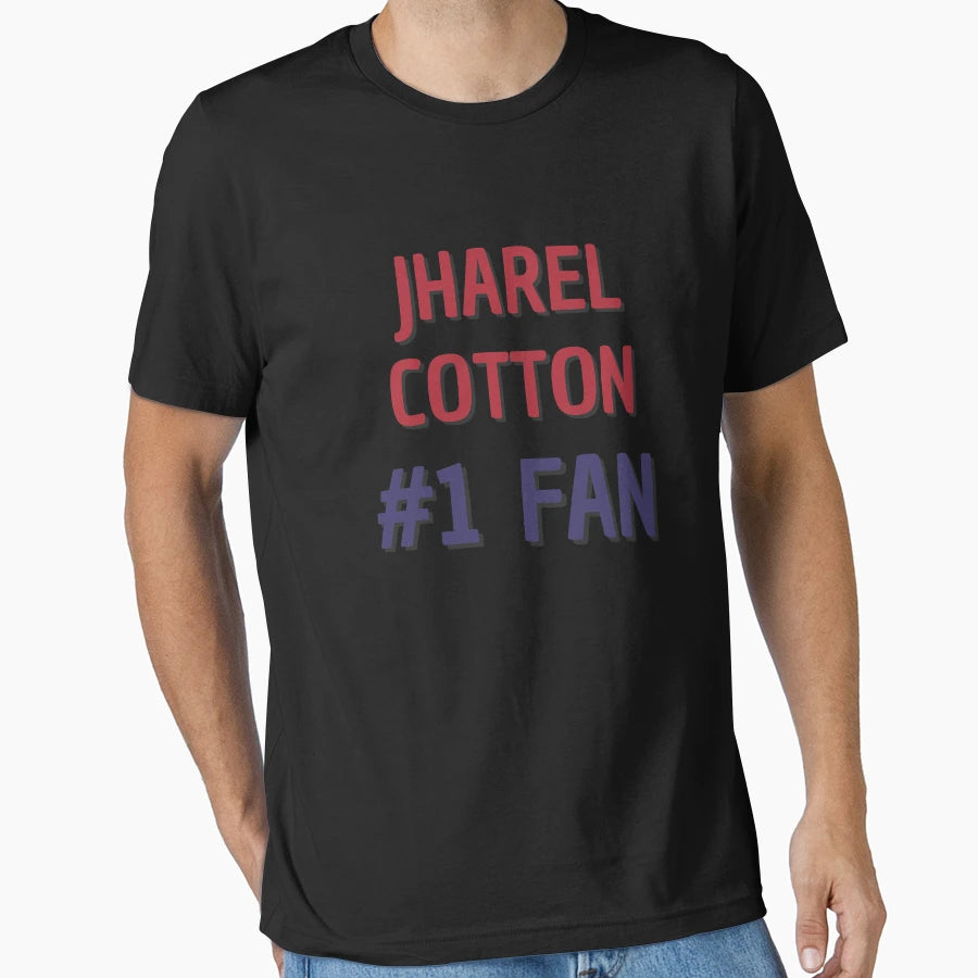 Jharel Cotton 1 Fan T-Shirt - Aesthetic Graphic for Adults - T-Shirt, Sweatshirt, Hoodie