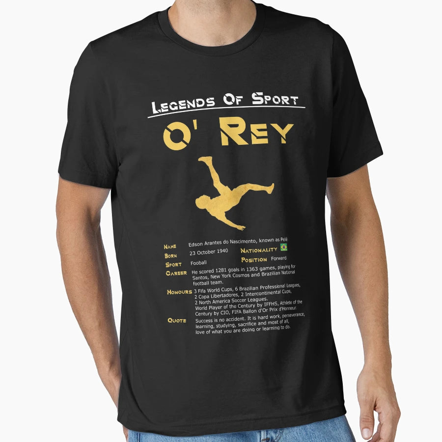 Legends Sport Pele Pel T-Shirt - Graphic Print for Adults - T-Shirt, Sweatshirt, Hoodie