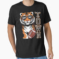 Tiger Town Leopard Football Game Day T-Shirt - Minimalist Print Men Women - T-Shirt, Sweatshirt, Hoodie