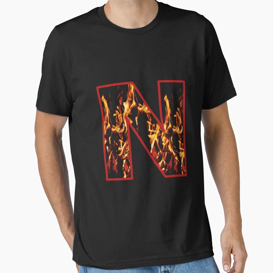 N Flamed T-Shirt - Fun Novelty Design Unisex - T-Shirt, Sweatshirt, Hoodie