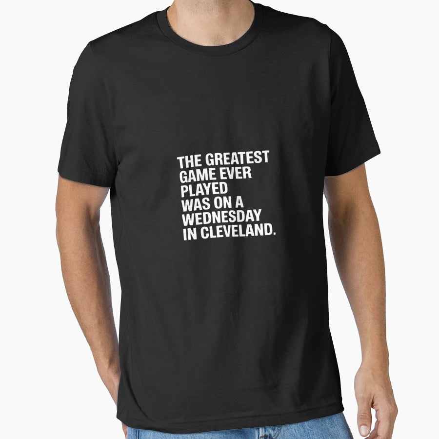 Greatest Game Ever Played T-Shirt - Trendy Graphic for Adults - T-Shirt, Sweatshirt, Hoodie
