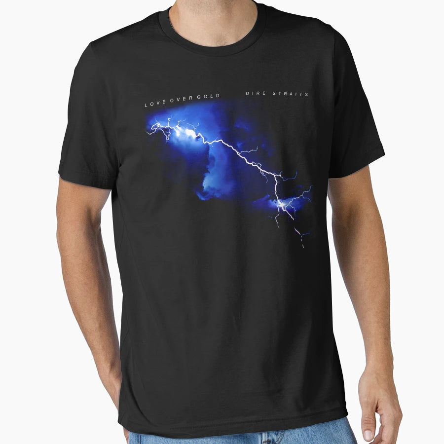 Dire Straits Love Over Gold T-Shirt - Aesthetic Graphic Unisex - T-Shirt, Sweatshirt, Hoodie