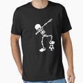 Dab Dabbing Skeleton Dutch Soccer T-Shirt - Minimalist Print for Adults - T-Shirt, Sweatshirt, Hoodie