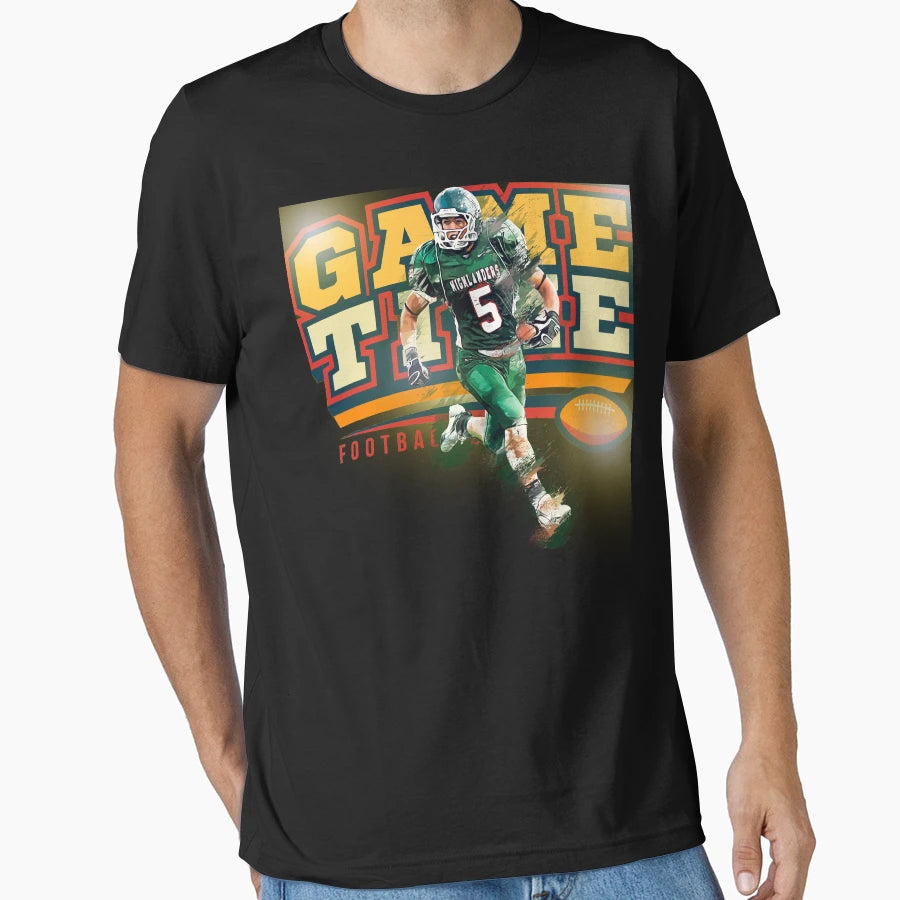 Game Time Football T-Shirt - Novelty Apparel Unisex - T-Shirt, Sweatshirt, Hoodie