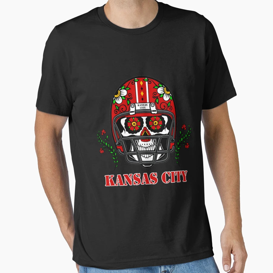 Kansas City Kc Football T-Shirt - Minimalist Print Unisex - T-Shirt, Sweatshirt, Hoodie