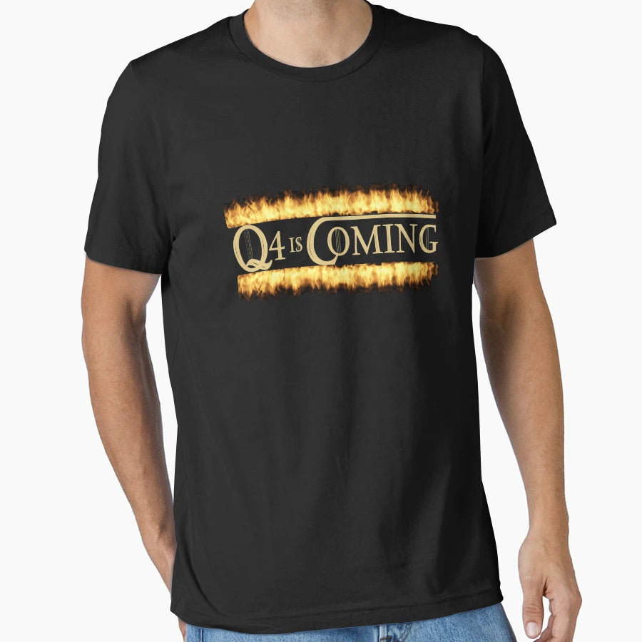 Funny Q4 Is Coming Accountant Gift T-Shirt - Unique Graphic for Adults - T-Shirt, Sweatshirt, Hoodie