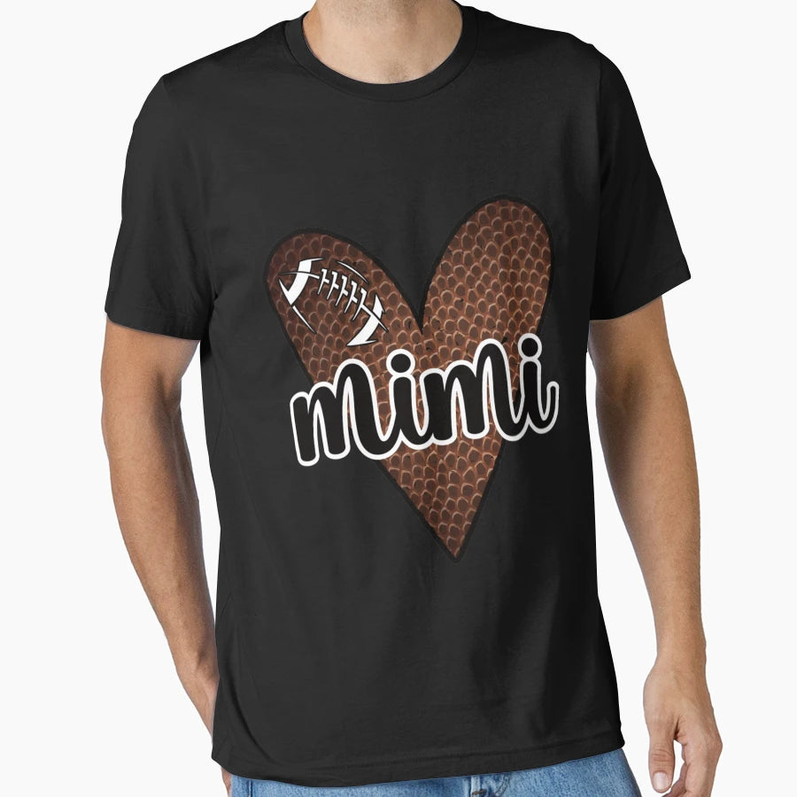 Proud Football Mimi Football Player T-Shirt - Graphic Print Men Women - T-Shirt, Sweatshirt, Hoodie
