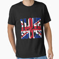 English Soccer Britsh Flag Soccer T-Shirt - Novelty Apparel Men Women - T-Shirt, Sweatshirt, Hoodie