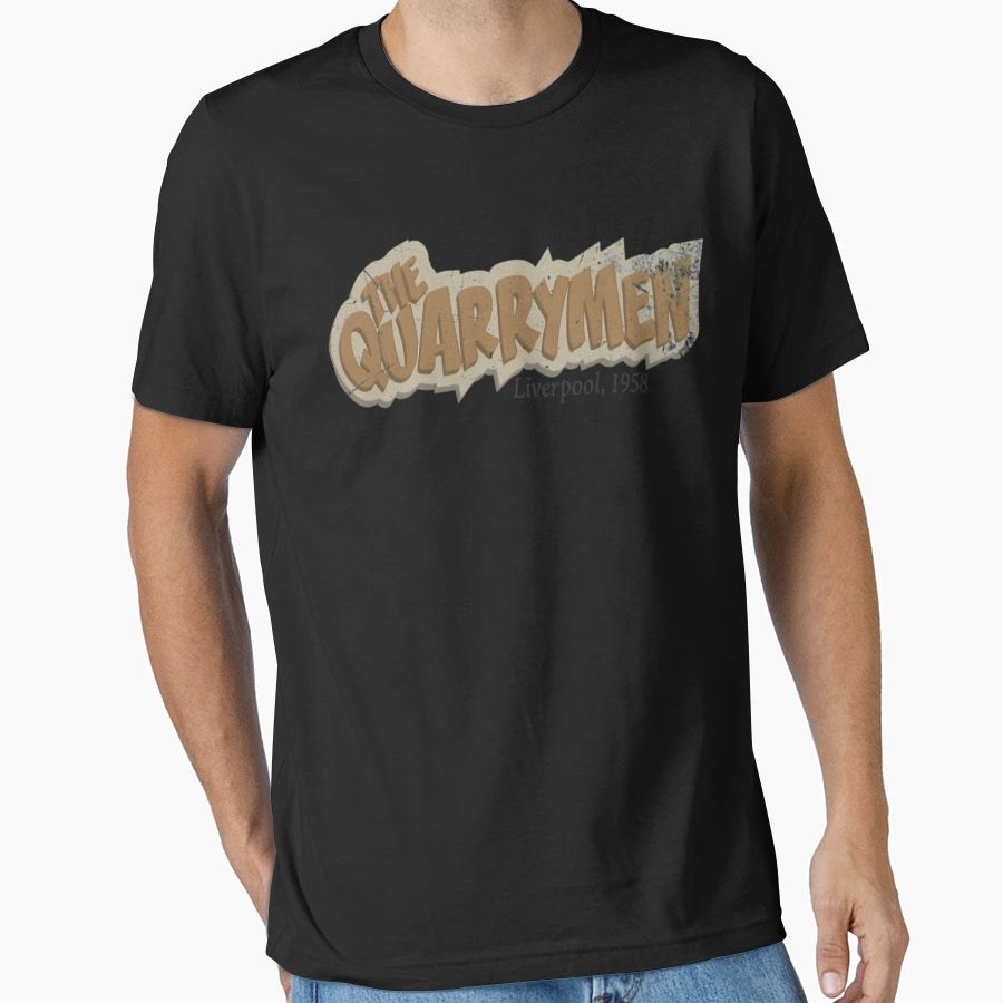 Quarrymen Logo Lightweight Hoodie - Trendy Graphic for Adults - T-Shirt, Sweatshirt, Hoodie