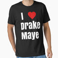 I Love Drake Maye T-Shirt - Unique Graphic for Adults - T-Shirt, Sweatshirt, Hoodie