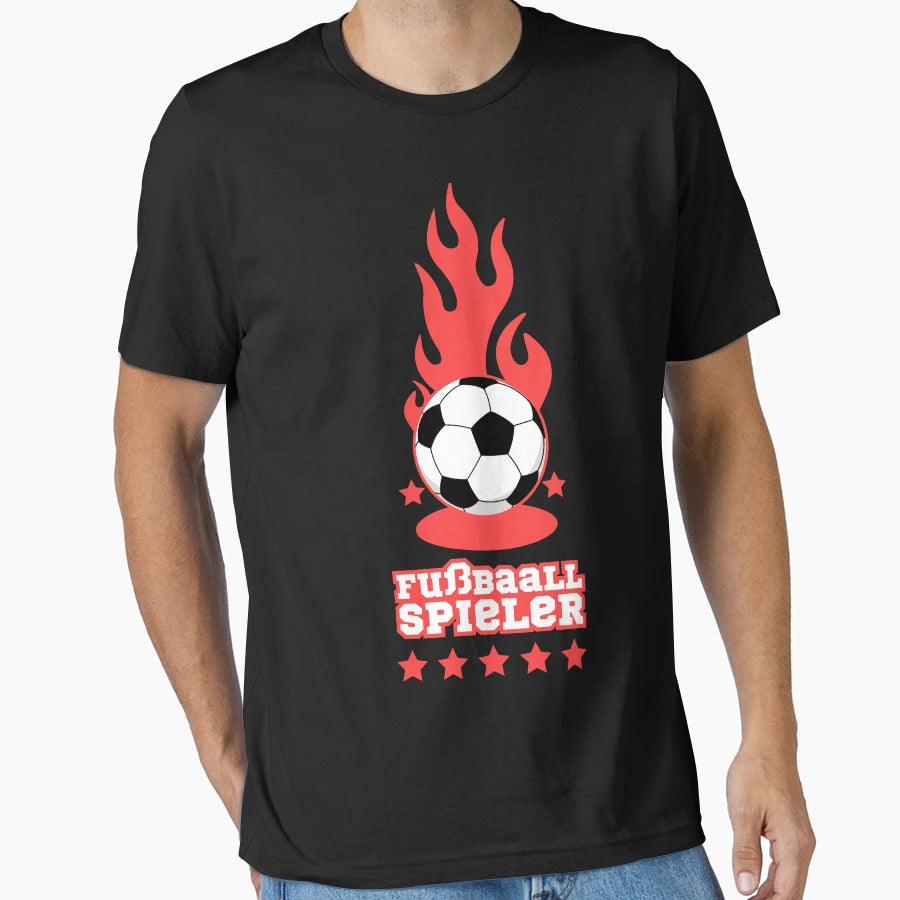 Fu Ball Spieler Fu Baller Football T-Shirt - Unique Graphic for Adults - T-Shirt, Sweatshirt, Hoodie