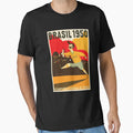 Brasil 1950 World Cup6 T-Shirt - Minimalist Print for Adults - T-Shirt, Sweatshirt, Hoodie