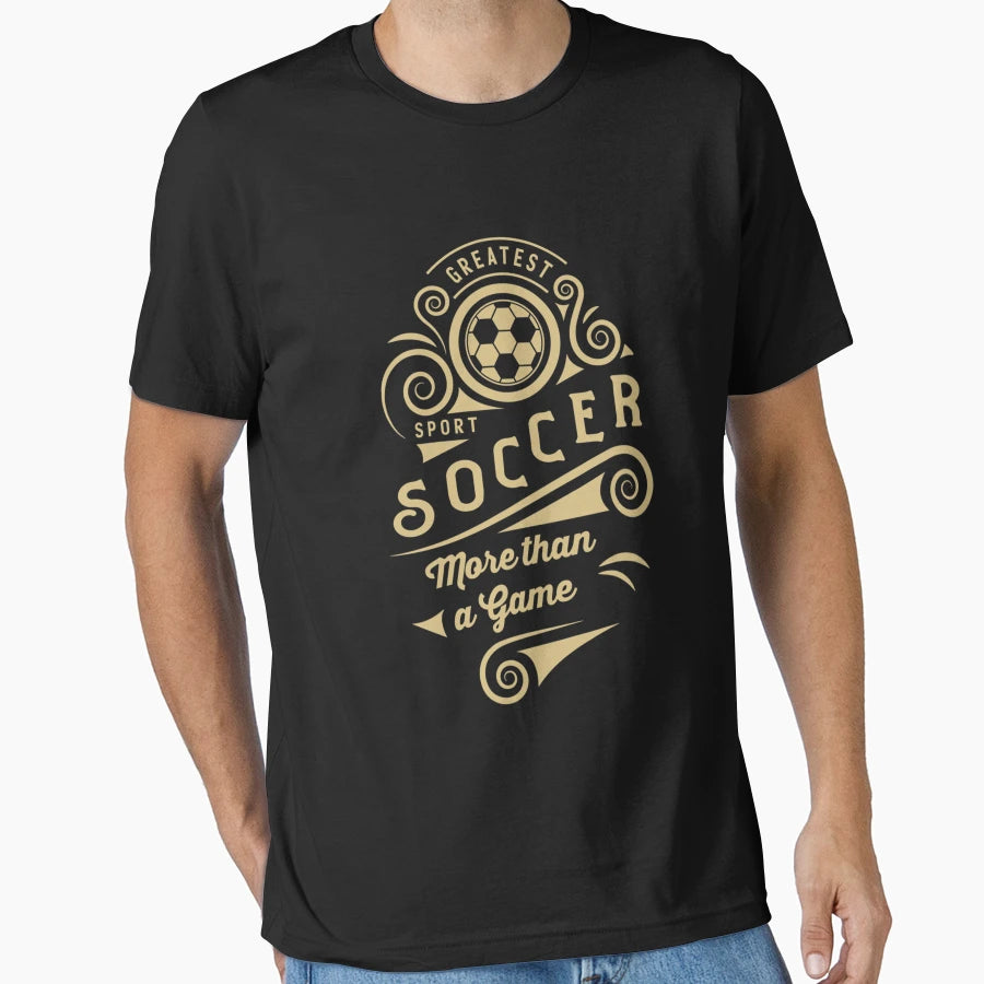 Soccer First Class Gift T-Shirt - Minimalist Print for Adults - T-Shirt, Sweatshirt, Hoodie