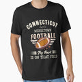 Connecticut Middletown American Football T-Shirt - Aesthetic Graphic Unisex - T-Shirt, Sweatshirt, Hoodie