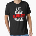 Eat Sleep Ultimate Repeat T-Shirt - Custom Art Print Men Women - T-Shirt, Sweatshirt, Hoodie
