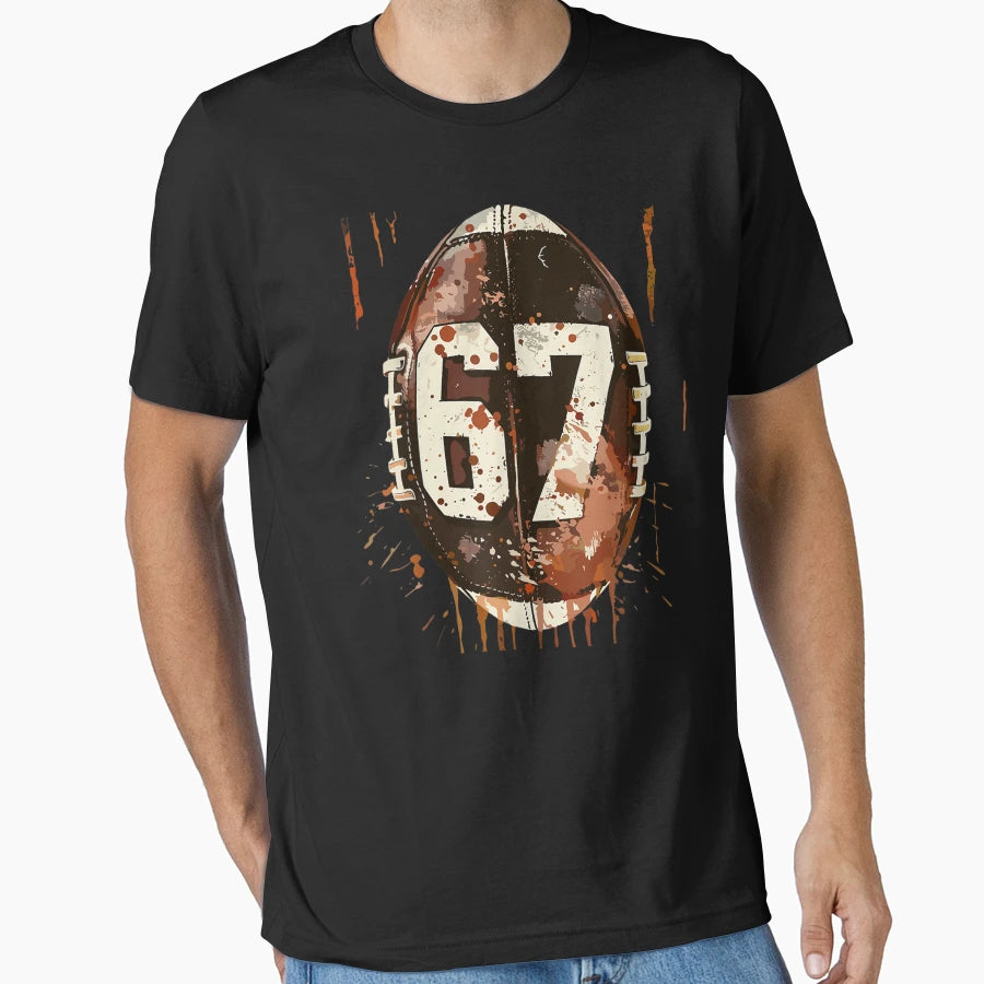 Football 67 Six Seven Alpha Slang 6 T-Shirt - Fun Novelty Design Men Women - T-Shirt, Sweatshirt, Hoodie